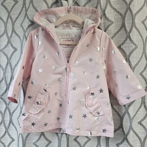 Carter's Pink Star Baby Raincoat